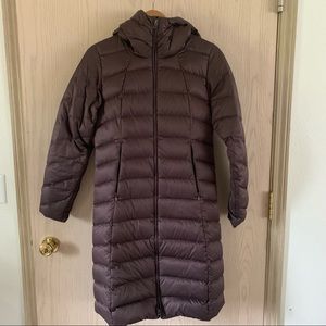 Patagonia long down parka